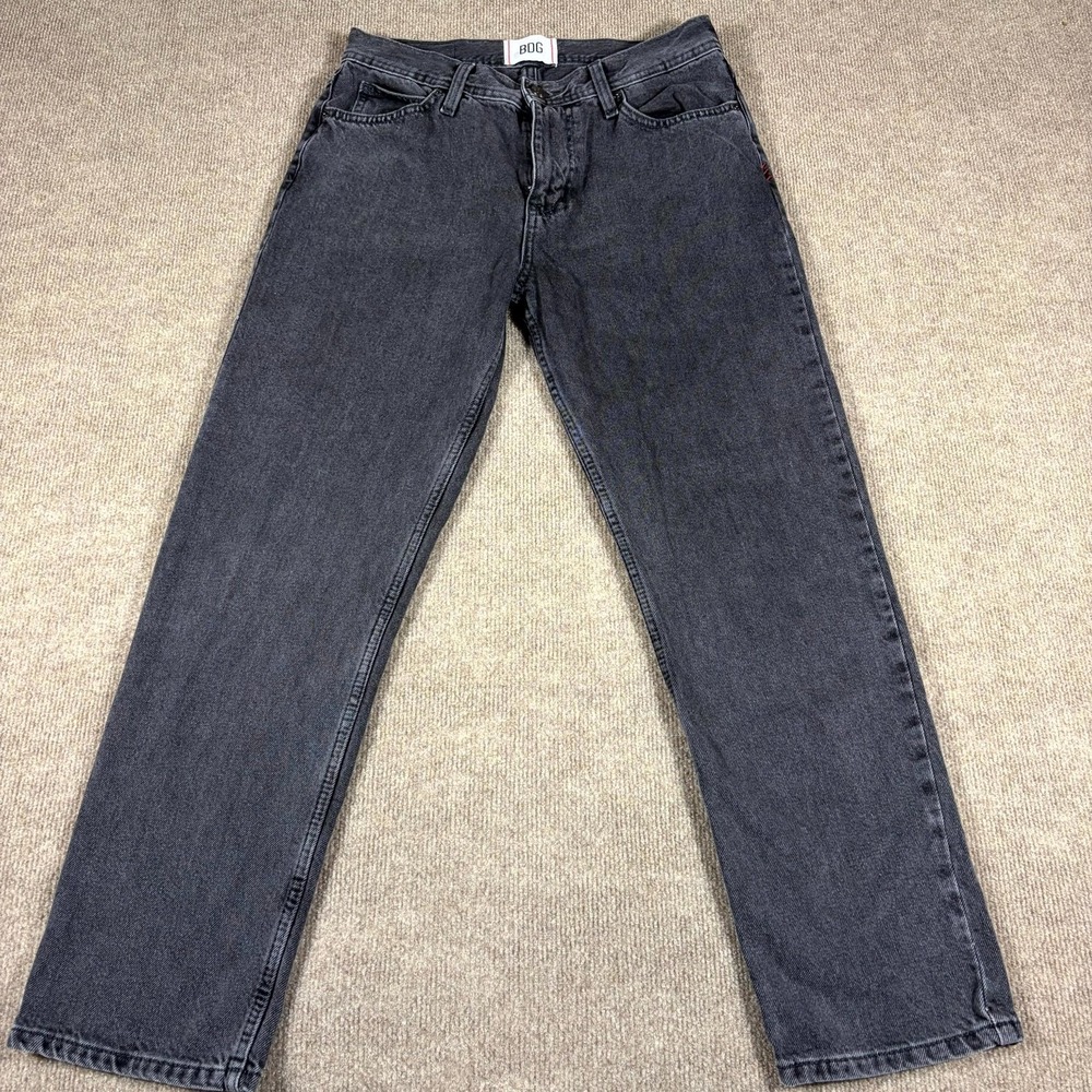 BDG Vintage Slim Fit Jeans Mens 30/30 Gray Rigid Denim Straight Leg Streetwear